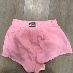Daily Drills Light Pink Athletic Shorts